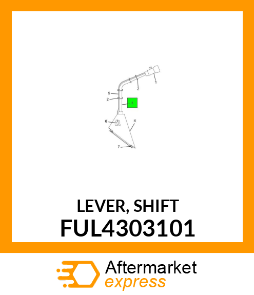 LEVER, SHIFT FUL4303101