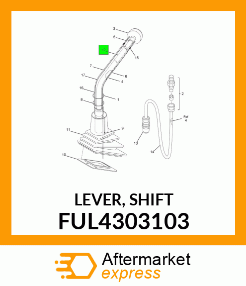 LEVER, SHIFT FUL4303103