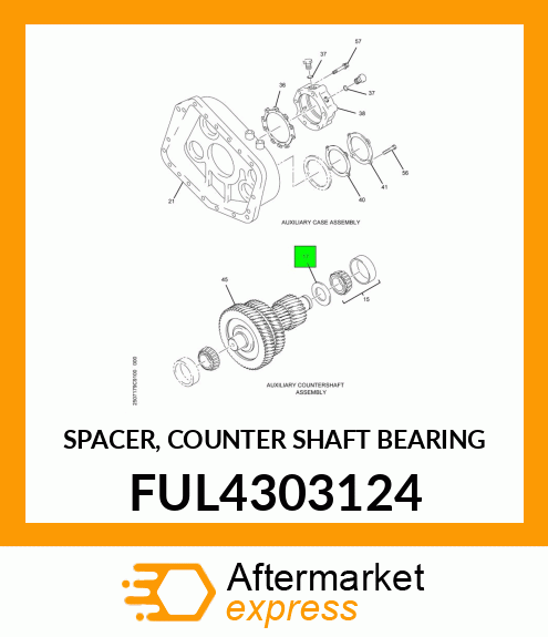 SPACER, COUNTER SHAFT BEARING FUL4303124