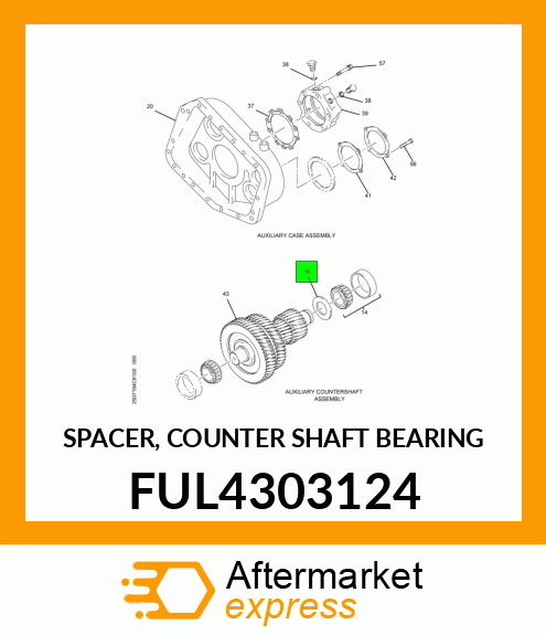 SPACER, COUNTER SHAFT BEARING FUL4303124