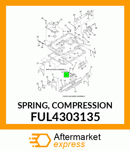 SPRING, COMPRESSION FUL4303135