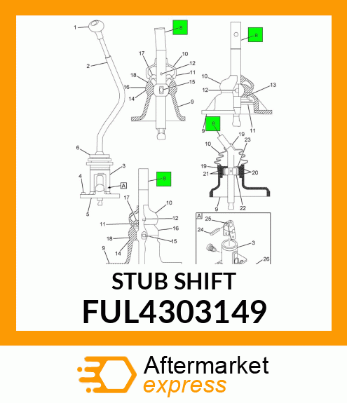 LEVER, SHIFT FUL4303149