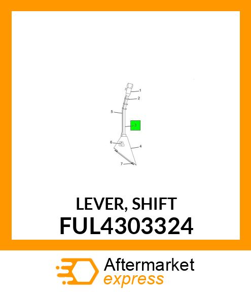 LEVER, SHIFT FUL4303324