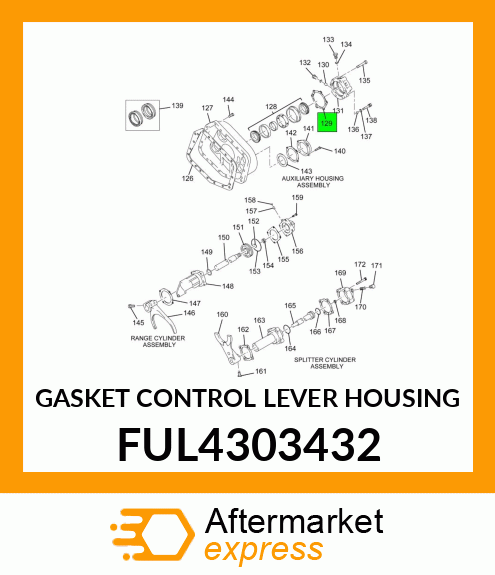 GASKET CONTROL LEVER HOUSING FUL4303432