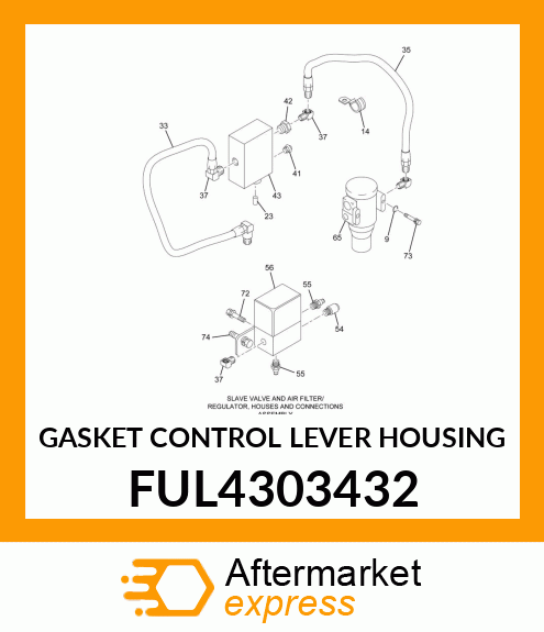 GASKET CONTROL LEVER HOUSING FUL4303432