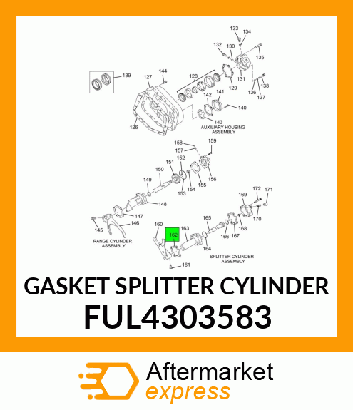 GASKET SPLITTER CYLINDER FUL4303583