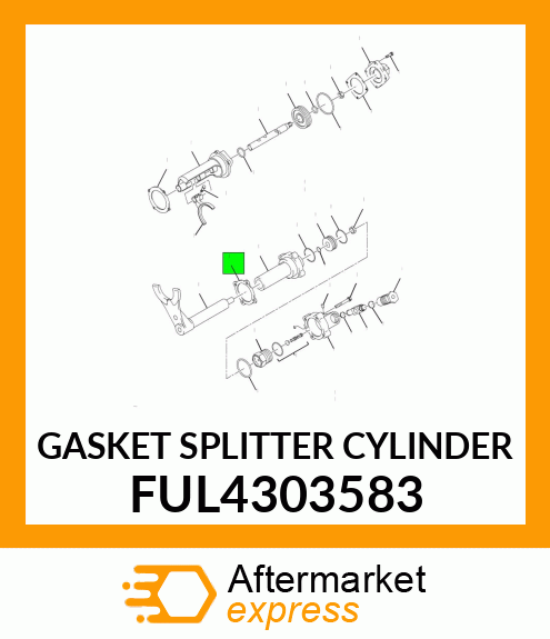 GASKET SPLITTER CYLINDER FUL4303583