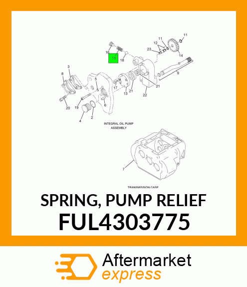 SPRING, PUMP RELIEF FUL4303775