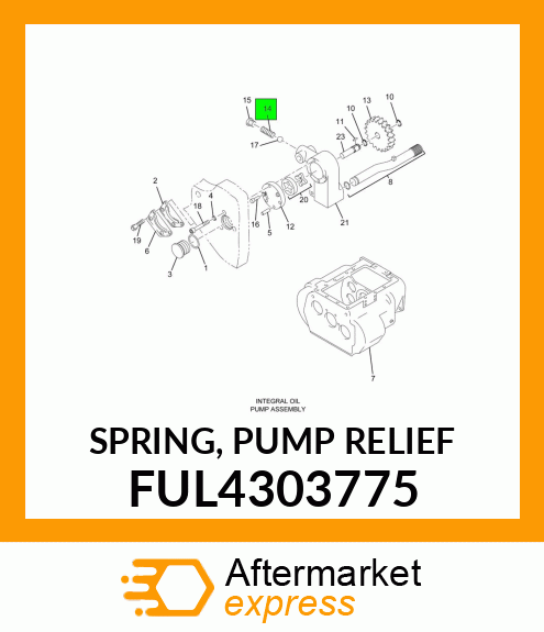 SPRING, PUMP RELIEF FUL4303775