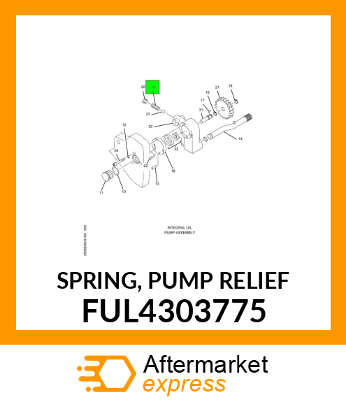 SPRING, PUMP RELIEF FUL4303775