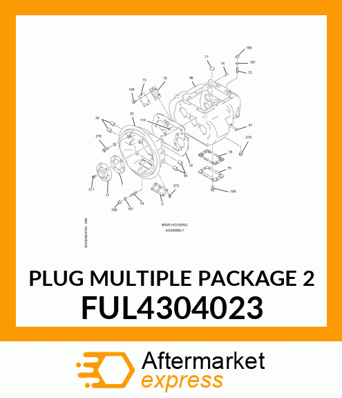 PLUG MULTIPLE PACKAGE 2 FUL4304023