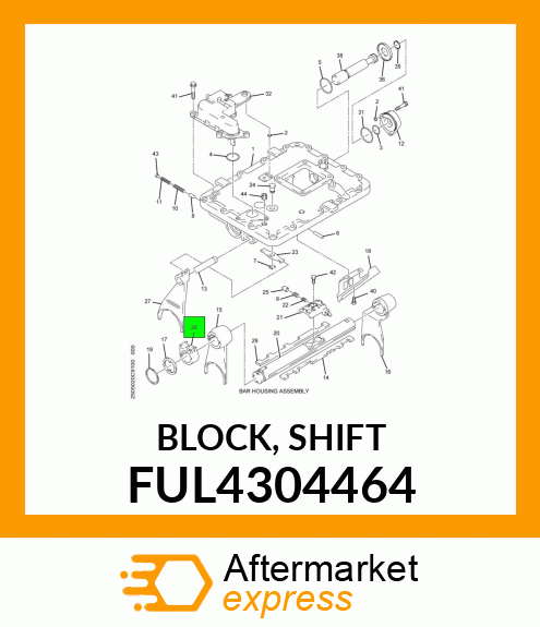 BLOCK, SHIFT FUL4304464