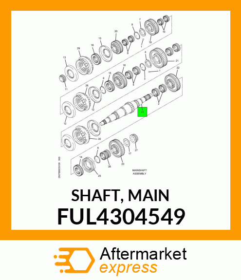 SHAFT, MAIN FUL4304549