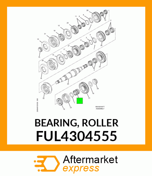 BEARING, ROLLER FUL4304555