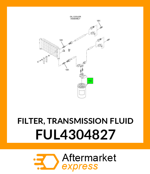 FILTER, TRANSMISSION FLUID FUL4304827