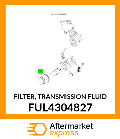 FILTER, TRANSMISSION FLUID FUL4304827