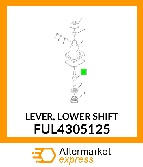 LEVER, LOWER SHIFT FUL4305125