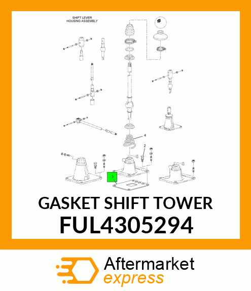 GASKET SHIFT TOWER FUL4305294