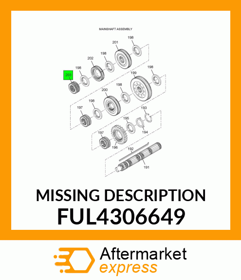 MISSING DESCRIPTION FUL4306649