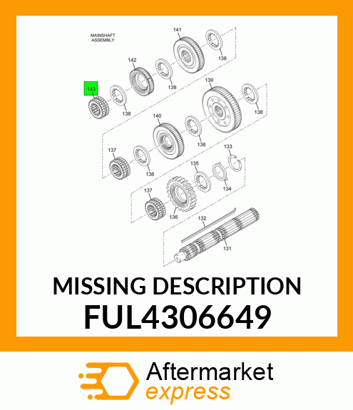 MISSING DESCRIPTION FUL4306649