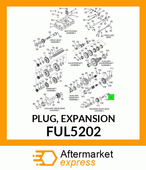 PLUG, EXPANSION FUL5202