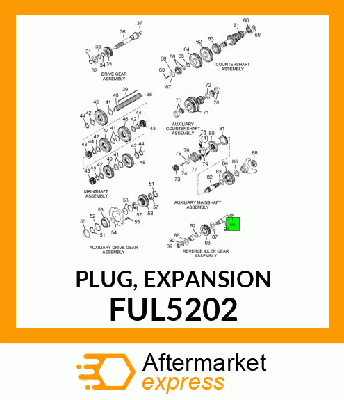 PLUG, EXPANSION FUL5202