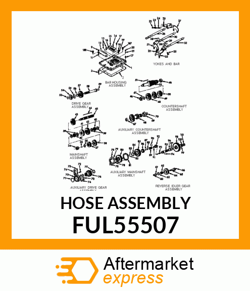HOSE ASSEMBLY FUL55507