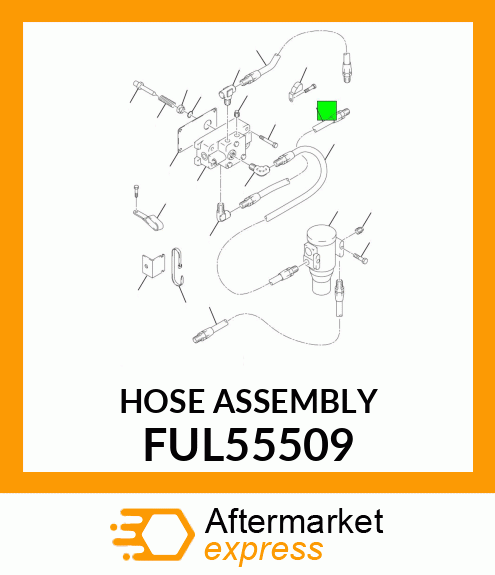 HOSE ASSEMBLY FUL55509