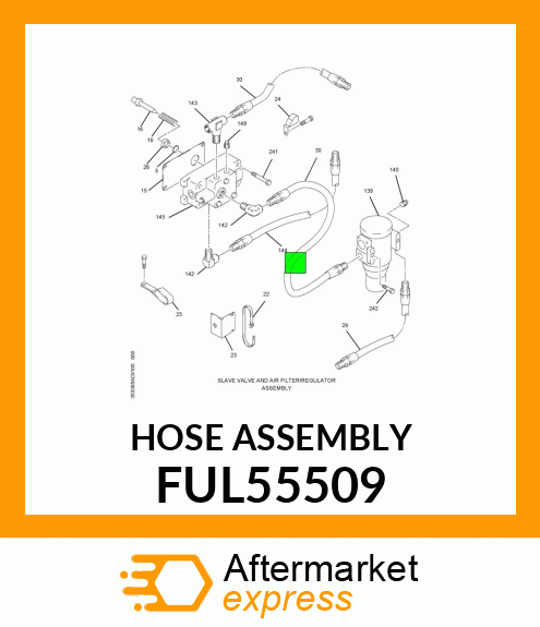 HOSE ASSEMBLY FUL55509