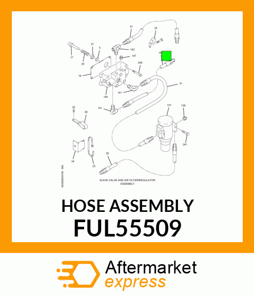 HOSE ASSEMBLY FUL55509