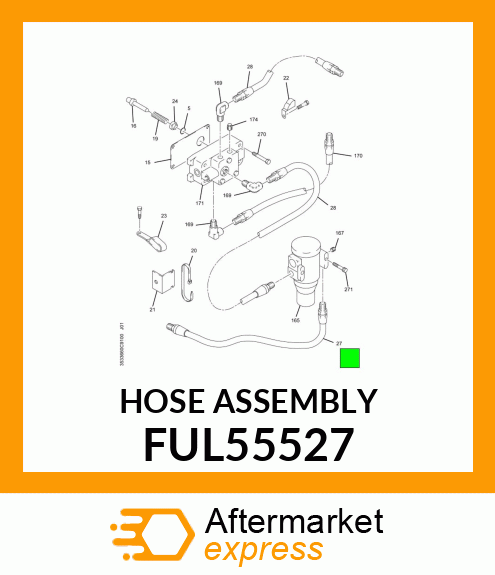 HOSE ASSEMBLY FUL55527