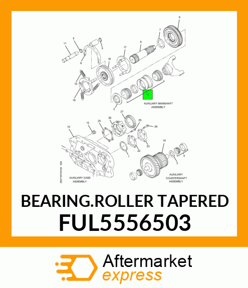 BEARING.ROLLER TAPERED FUL5556503