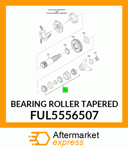 BEARING ROLLER TAPERED FUL5556507