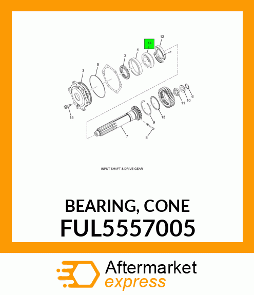 BEARING, CONE FUL5557005