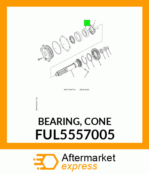 BEARING, CONE FUL5557005