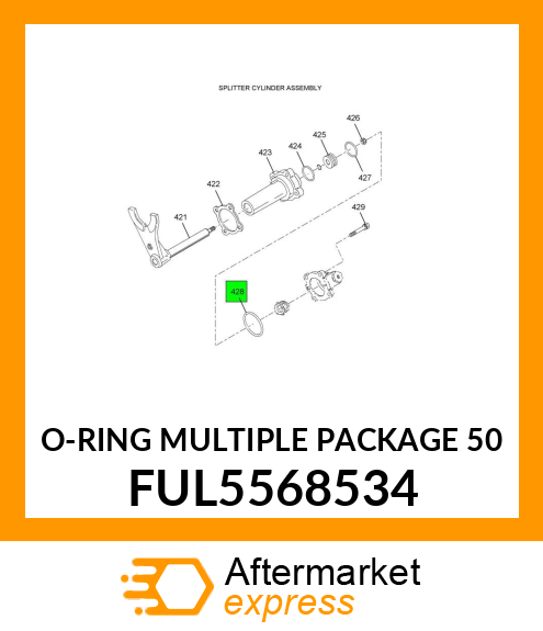 O-RING MULTIPLE PACKAGE 50 FUL5568534