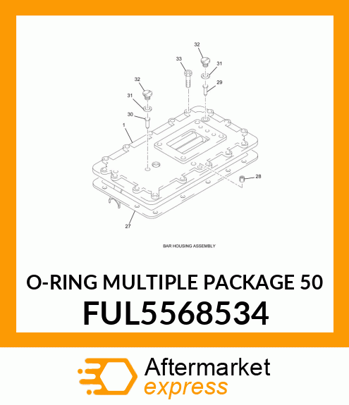 O-RING MULTIPLE PACKAGE 50 FUL5568534