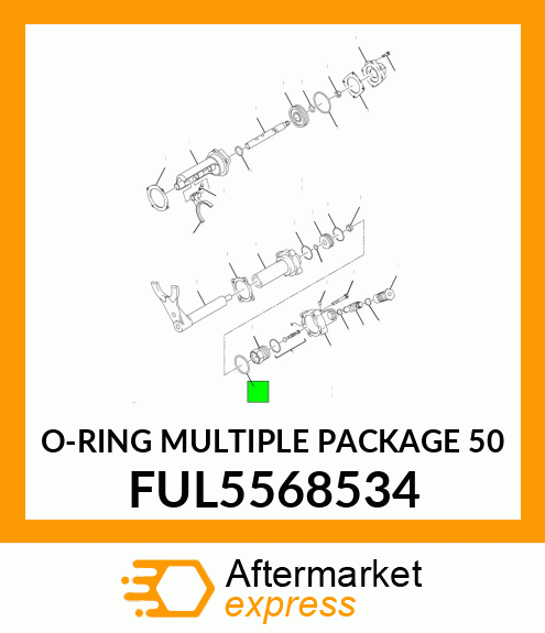 O-RING MULTIPLE PACKAGE 50 FUL5568534