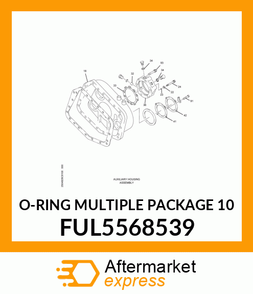 O-RING MULTIPLE PACKAGE 10 FUL5568539