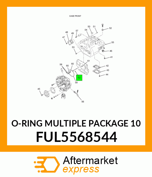 O-RING MULTIPLE PACKAGE 10 FUL5568544