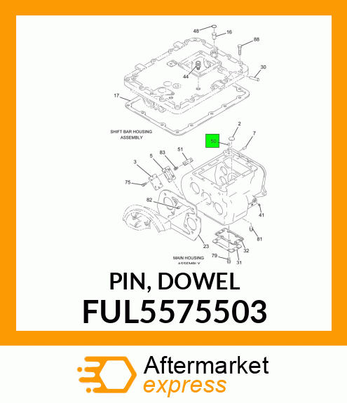 PIN, DOWEL FUL5575503