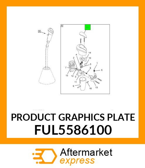 PRODUCT GRAPHICS PLATE FUL5586100