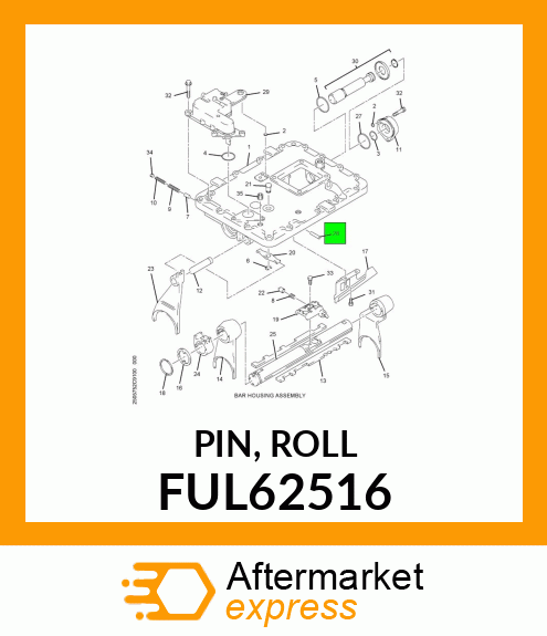 PIN, ROLL FUL62516