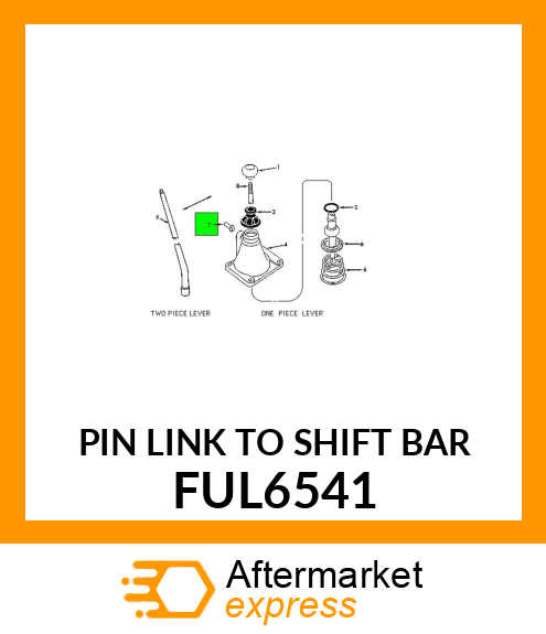 PIN LINK TO SHIFT BAR FUL6541