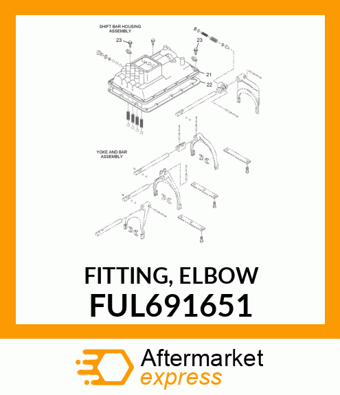 FITTING, ELBOW FUL691651