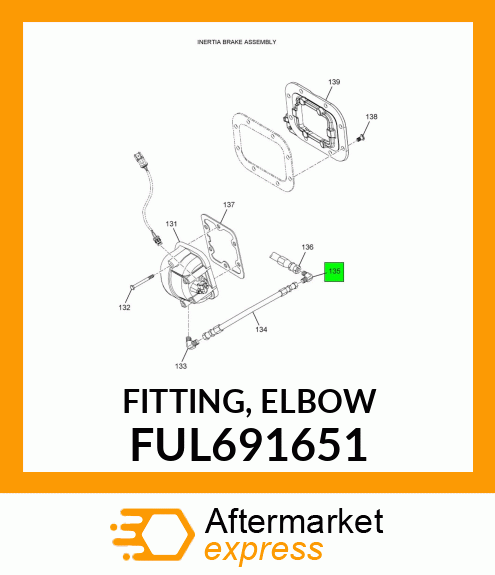 FITTING, ELBOW FUL691651