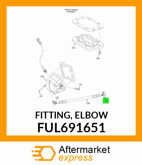 FITTING, ELBOW FUL691651