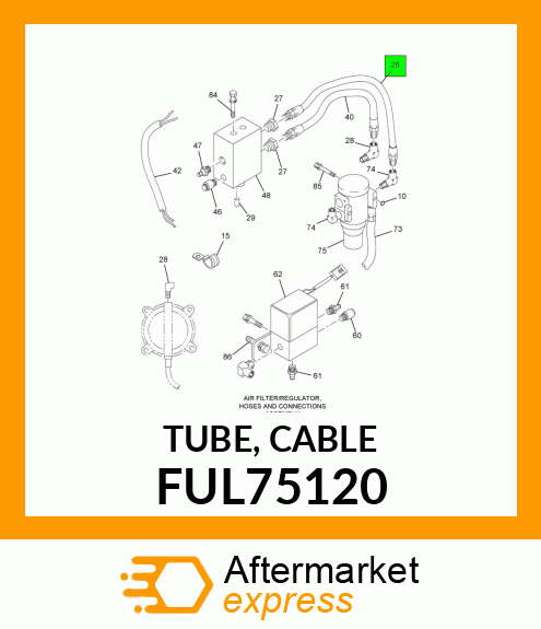 TUBE, CABLE FUL75120
