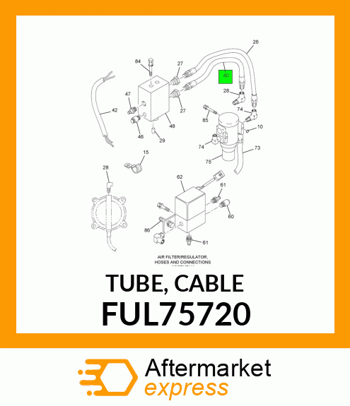 TUBE, CABLE FUL75720
