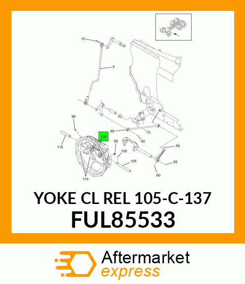 YOKE CL REL 105-C-137 FUL85533